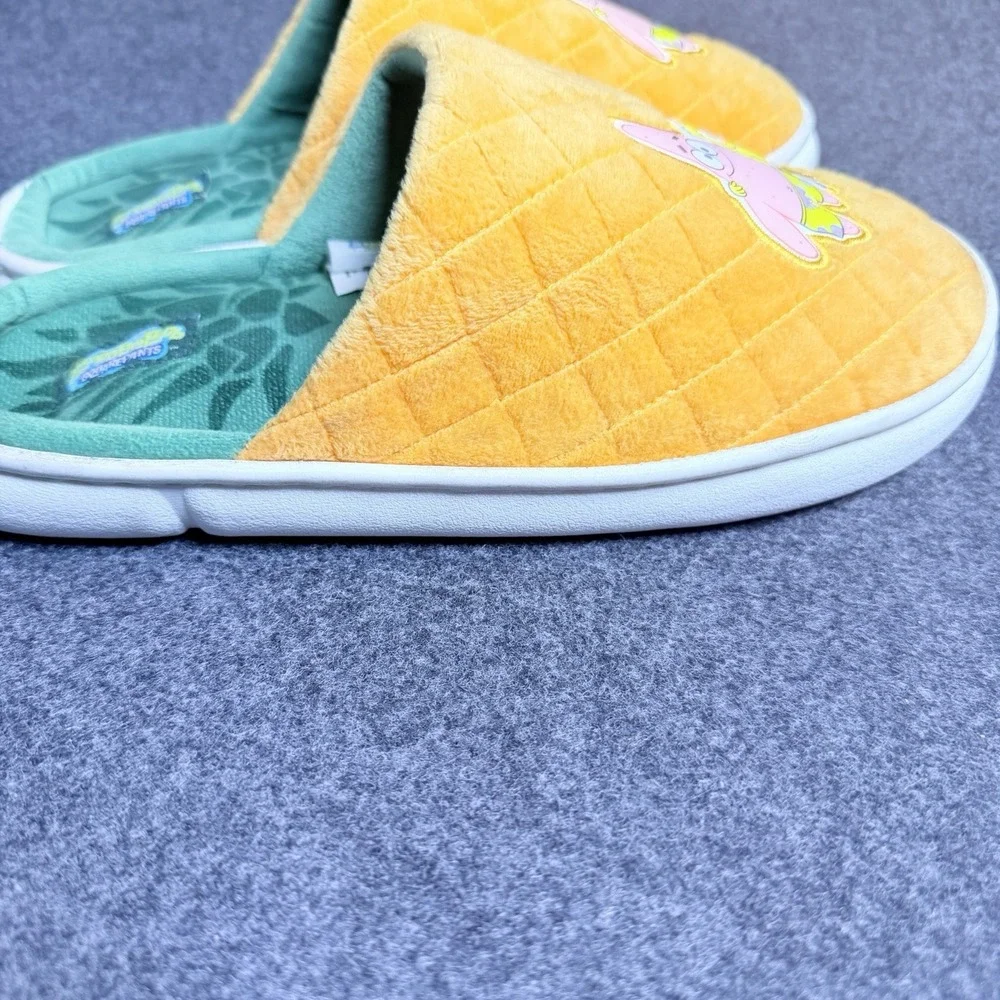 SpongeBob SquarePants Patrick Star Plush Slippers Adult M 9-10 Nickelodeon